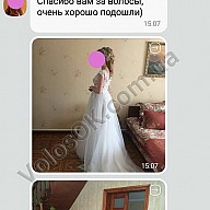 Отзывы покупателей, волосы на заколках