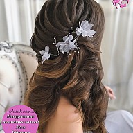 Прически с накладными волосами на заколках