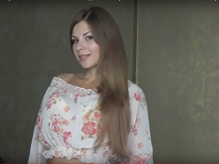 Как одеть волосы на заколках
