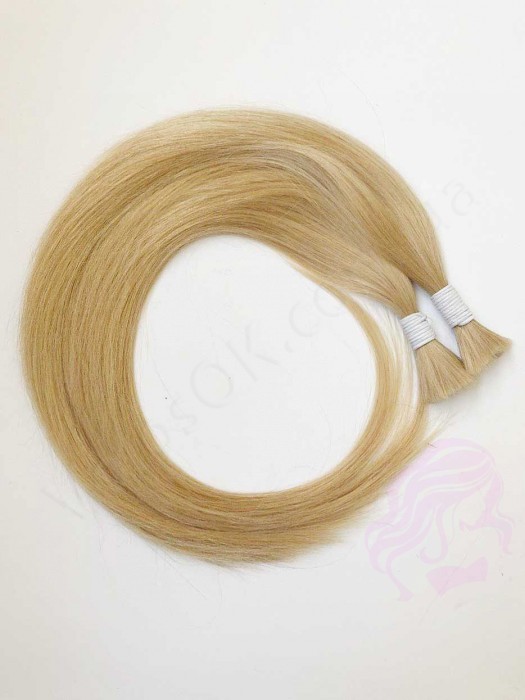 Волосся для нарощування у зрізі 60 см, 100 грам, золотистий блонд №24 Волосся для нарощування у зрізі 60 см, 100 грам, золотистий блонд №24