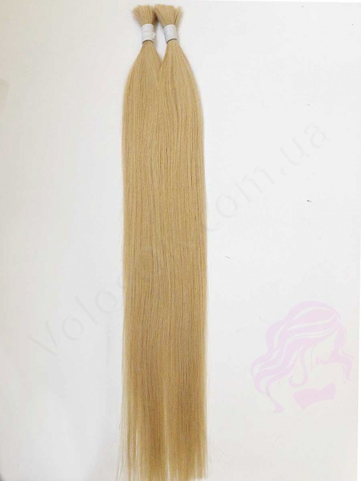 Волосся для нарощування у зрізі 60 см, 100 грам, золотистий блонд №24 Волосся для нарощування у зрізі 60 см, 100 грам, золотистий блонд №24