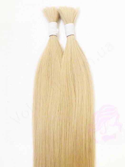 Волосся для нарощування у зрізі 60 см, 100 грам, світлий блонд №613 Волосся для нарощування у зрізі 60 см, 100 грам, світлий блонд №613