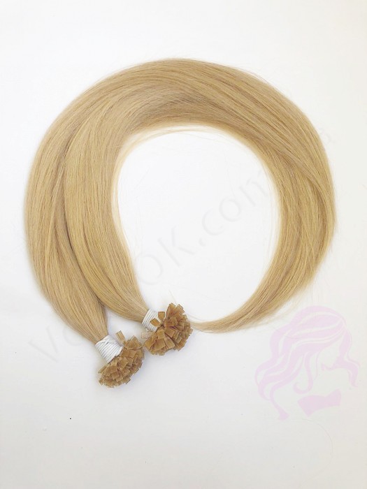Волосы для горячего наращивания на капсулах, 65 см, прямые, 200 прядей, золотистый блонд (24) Волосы для горячего наращивания на капсулах, 65 см, прямые, 200 прядей, золотистый блонд (24)