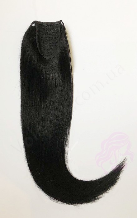 Черный хвост (шиньон) 50-01 ВолосОК Черный хвост (шиньон) 50-01 ВолосОК