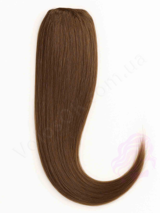 Накладний хвіст з натуральних волосся, 50 см, 100 г, світло-коричневий (№06) Накладний хвіст з натуральних волосся, 50 см, 100 г, світло-коричневий (№06)