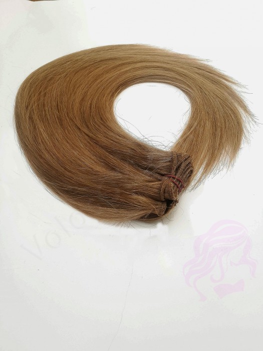 Волосся на тресах, 125 см ширина тресу, 50 см довжина, пряме, русяве (12) Волосся на тресах, 125 см ширина тресу, 50 см довжина, пряме, русяве (12)