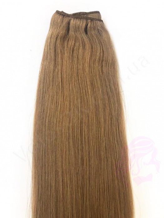 Волосся на тресах, 125 см ширина тресу, 50 см довжина, пряме, русяве (12) Волосся на тресах, 125 см ширина тресу, 50 см довжина, пряме, русяве (12)