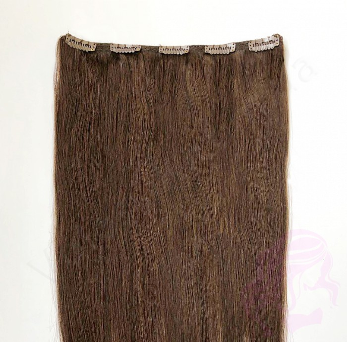 Затылочная прядь волос на заколках №04, ВолосОК