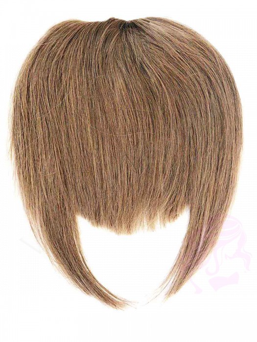 Накладний чубчик з натурального волосся, світло-русий (№16) Накладний чубчик з натурального волосся, світло-русий (№16)