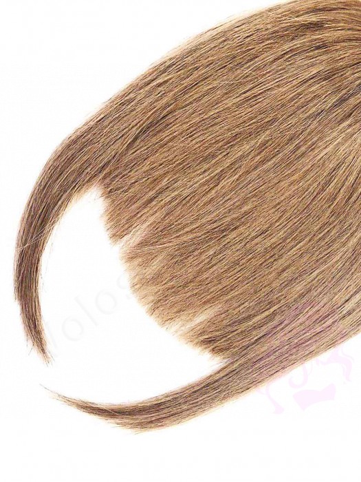 Накладний чубчик з натурального волосся, світло-русий (№16) Накладний чубчик з натурального волосся, світло-русий (№16)