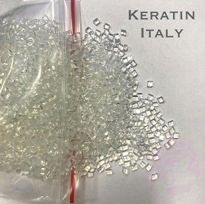 Гранульований італійський кератин, прозорий, 40 г