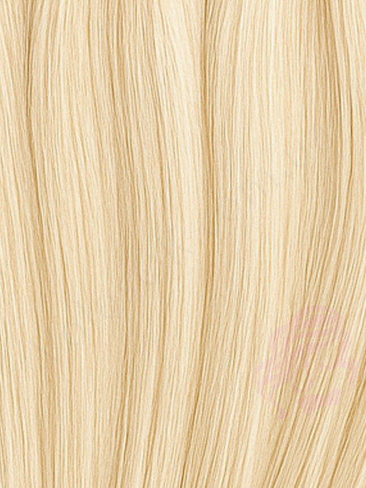 Натуральне волосся на заколках 50 см, 1 пасмо x 20 см, світлий блонд (№613)