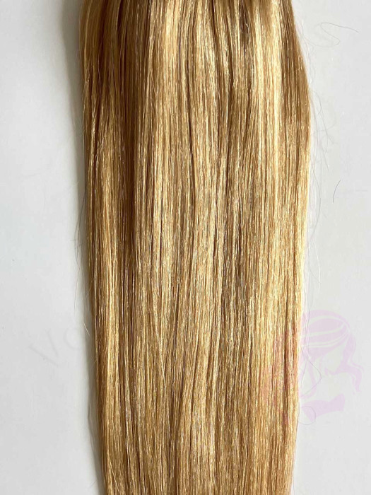 Накладний хвіст з натурального волосся, 50 см, 100г, темний блонд (№27) Накладний хвіст з натурального волосся, 50 см, 100г, темний блонд (№27)