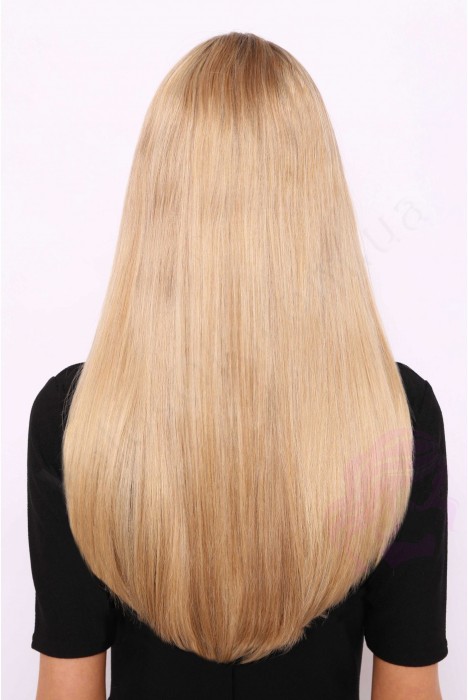 Волосы на трессах, 125 см ширина тресса,50 см длина, прямые, золотистый блонд (24) Волосы на трессах, 125 см ширина тресса,50 см длина, прямые, золотистый блонд (24)