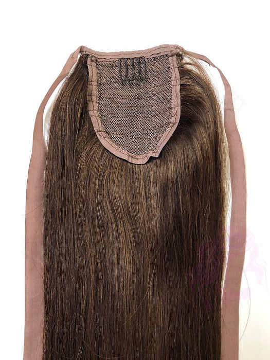 Накладной хвост на ленте, 50 см, 100г, темно-коричневый (№02) Накладной хвост на ленте, 50 см, 100г, темно-коричневый (№02)