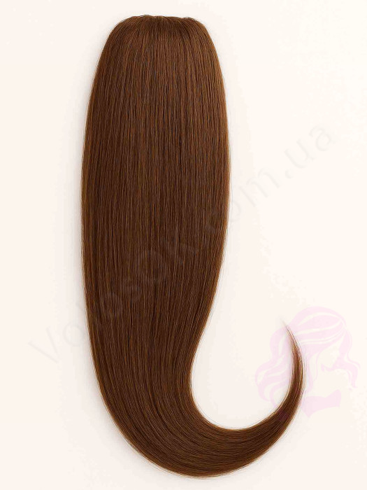 Шиньйон з натурального волосся, 50 см, 100г, коричневий (№04) Шиньйон з натурального волосся, 50 см, 100г, коричневий (№04)