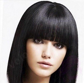 Накладные волосы, натуральная челка Накладные волосы, натуральная челка