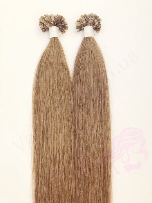 Волосы для горячего наращивания на капсулах, 55 см, прямые, 200 прядей, светло-русый (16)