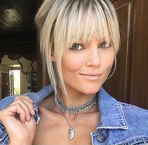 Накладня челка из натуральных волос, светлый блонд (№613) Накладня челка из натуральных волос, светлый блонд (№613)