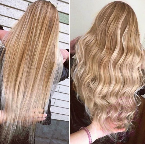 Натуральные волосы на заколках 38 см, 7 прядей, 70 грамм, светло-русые с мелированием (№18/613) Натуральные волосы на заколках 38 см, 7 прядей, 70 грамм, светло-русые с мелированием (№18/613)