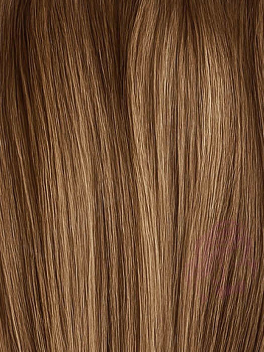 Натуральне волосся на заколках 50 см, 1 пасмо, русяве (№12)