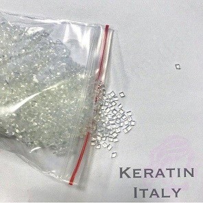 Гранульований італійський кератин, прозорий, 10 г Гранульований італійський кератин, прозорий, 10 г