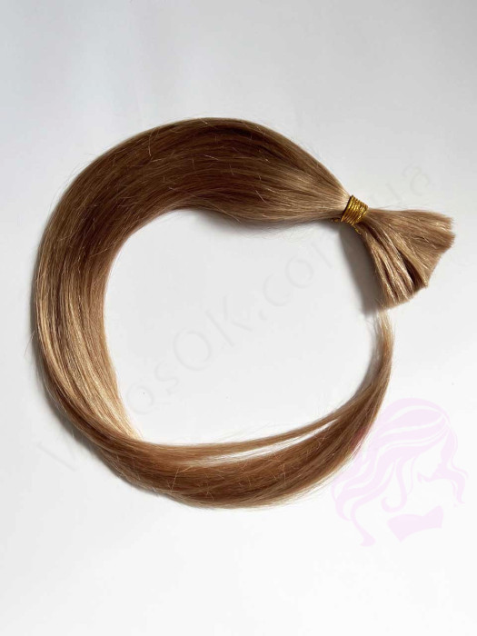 Волосы для наращивания в срезе 60 см, 50 грамм, светло-русые №16