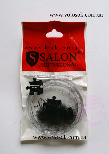 Ресницы для наращивания Salon Professional, 8 мм (Ultra light)