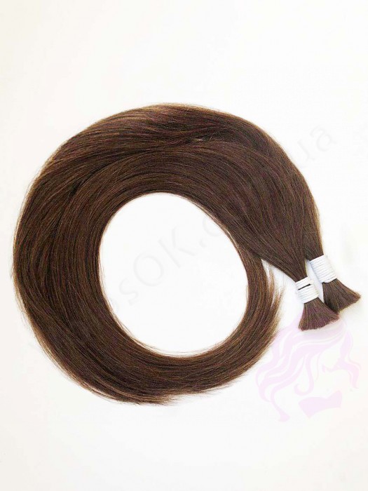 Волосы для наращивания в срезе 60 см, 100 грамм, коричневые №04 Волосы для наращивания в срезе 60 см, 100 грамм, коричневые №04