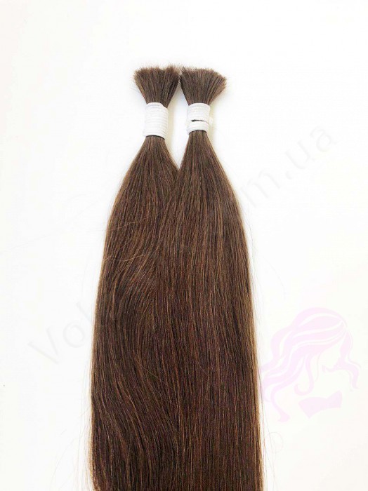 Волосы для наращивания в срезе 60 см, 100 грамм, коричневые №04 Волосы для наращивания в срезе 60 см, 100 грамм, коричневые №04