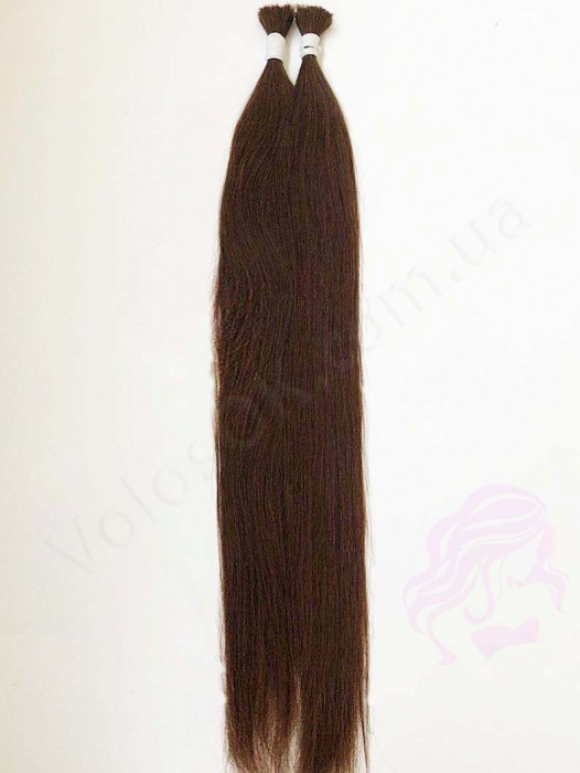 Волосы для наращивания в срезе 60 см, 100 грамм, коричневые №04 Волосы для наращивания в срезе 60 см, 100 грамм, коричневые №04